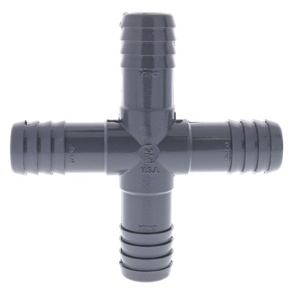 Dura Barb Tubing Cross - Size : 3/4"