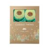 Angel Dear Green Avocado Twin Set Blankies Box.