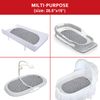 Changing Pad Liner Bassinet Liner Waterproof Bamboo Terry Quilted 3 Pack Gray