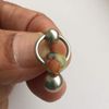 NAVIKO Multi Color Glass Ball Door Knocker VCH Piercing Barbell