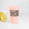 CafePress Prochoice Pint Glass, 16 oz. Drinking Glass