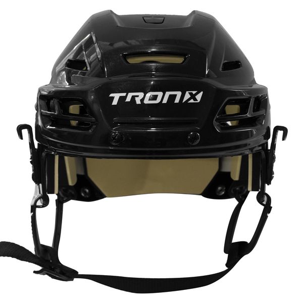 TronX Stryker Hockey Helmet (Black Non-Combo, Small)