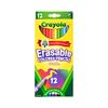 Crayola 68-4412 12 Piece Erasable Colored Pencils - 2 Pack