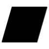 Plexiglas® Cut 3-50 cm - Square Black, Size: 11 cm, Pack of 1