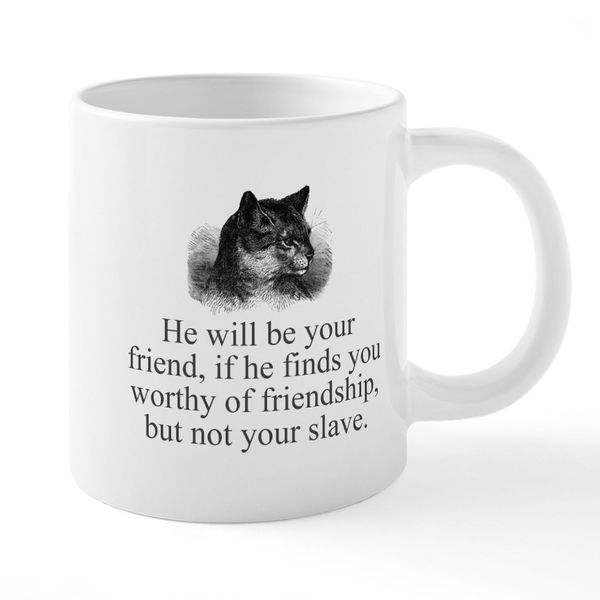CafePress He Will Be Your Friend Mugs 20 oz Ceramic Mega Mug
