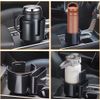 2In1 Car Cup Bottle Holder Expander Adapter W/ Phone Holder Adjustable Universal
