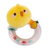 NICI Piu 49480 Rattle Ring 11 cm Yellow Cuddly Toy for Babies and Toddlers to Grip, Cuddle, Discover and Fall Asleep