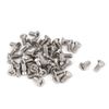 Sourcingmap M2-0.4 x 5mm Fine Thread Stainless Steel Phillips Flat Countersunk Head Screws 50pcs