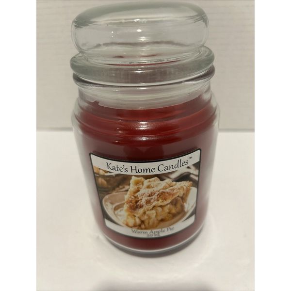 Candle By Kate’s Home 20oz. Smells Like “Warm Apple Pie”