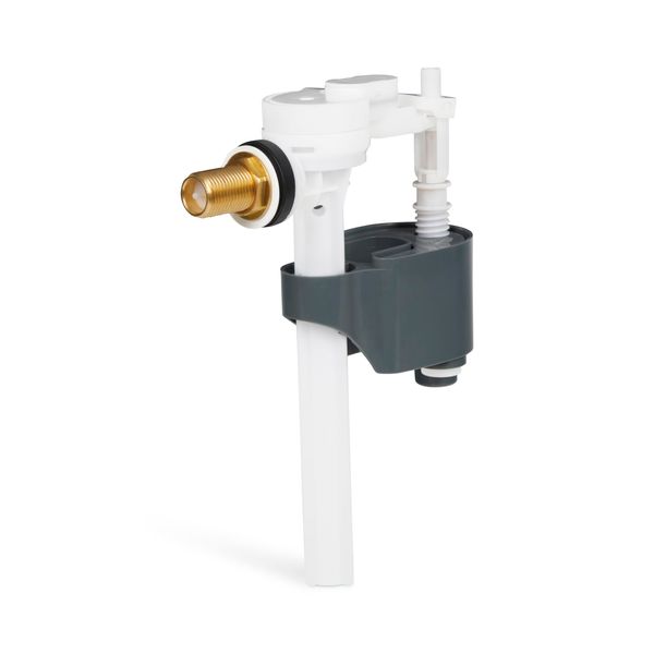 1/2" Side Feed Toilet Fill Valve WRAS Approved Side Entry Toilet Cistern Fill Valve Adjustable Toilet Inlet Valve Brass Thread Tail 5 Year Guarantee