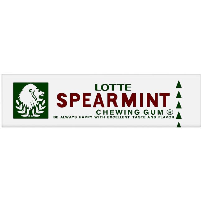 Lotte Spearmint Gum 9 x 15 Pieces