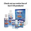 ​​Sun X 50 SPF Individual Sunscreen Packets Travel Size - Pack of 100 Paraben, Oxybenzone, & White Cast Free Broad Spectrum SPF Sunscreen Packets - Water & Sweat Resistant For Up To 80 Minutes
