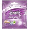 Wilkinson Sword Essentials 2 Disposable Razors for Women 5S