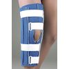 Breathable Universal Cutaway Knee Immobilizer 18" Blue Un