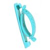 SpiiderGriip 360 Rotating Phone Grip – Flat-Fold Kickstand & Secure Strap – Works with iPhone, Android, Tablets & Cases – Comfortable & Durable (Aqua)