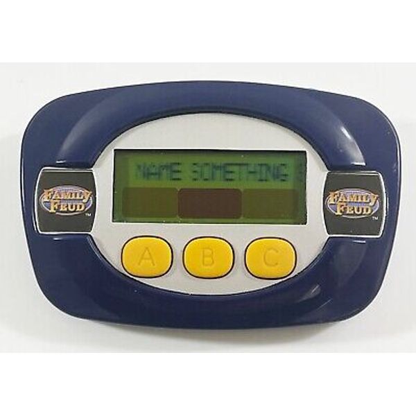 2007 Family Feud Irwin Toy Handheld Video Game ***Tested & Working***