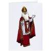 Large (A4) 'St. Nicholas' Blank Greeting Card (GC00042459)