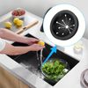 3-Pack 3-1/8 Inch Rubber Drain Insert Splash Guard - Kitchen Sink Baffle & Garbage Disposal Guard - Multi-Function Sink Plugs for Garbage Disposals