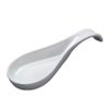 CKS Upright White Ceramic Spoon Rest (Pack of 6)