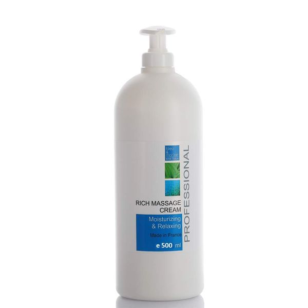 Professional Massage Vitamin E Moisturizing Cream 500 ml - unscented