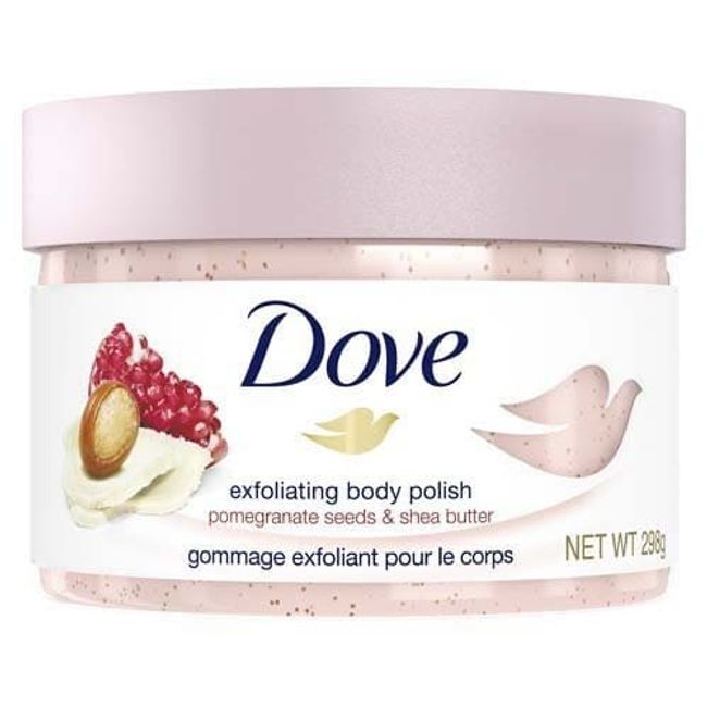 Dove Creamy Scrub Pomegranate &amp; Shea Butter [298g] (Unilever)