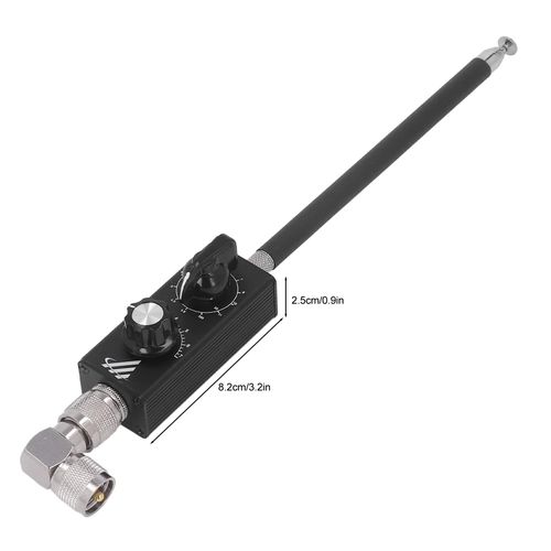 QRP Shortwave Antenna HF Full Band Tuned Aerial FM Aviation UV with Strong Directionality for Reception