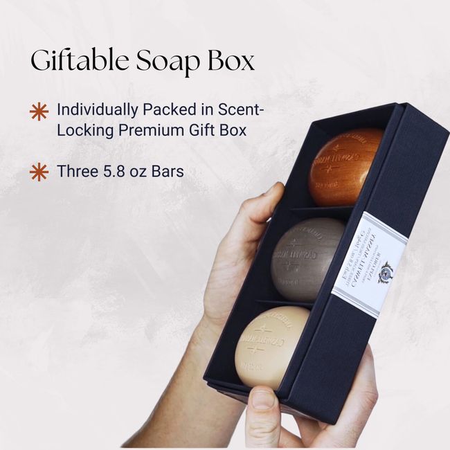 Men's Luxury Soap Box