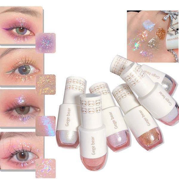 Gege bear Starry Liquid Eyeshadow 4g Liquid Eyeshadow (04# Color Candy)