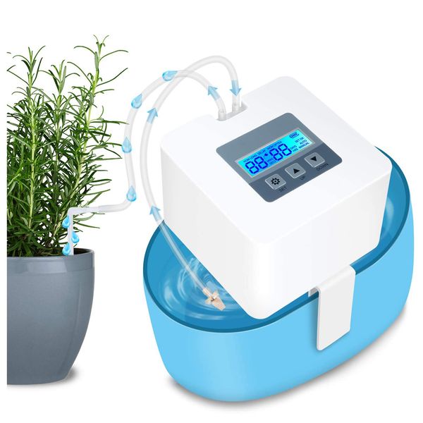 Landrip DIY Automatic Watering System,Automatic Irrigation System, Holiday Plant Watering Automatic Plant Waterer for Indoor Potted Plants,Gift for Gardening Lovers [Gen 5]1