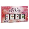 NOW  Love At First Scent Essential Oils Kit, With Child Resistant Caps