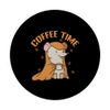Coffee Time Mouse Nature Mammal Pet PopSockets Swappable PopGrip