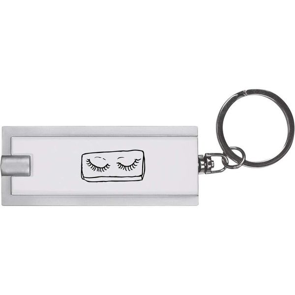 Azeeda 'False Eyelashes' Keyring LED Torch (KT00007698)