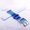 Replacement Waterproof Silicone Rubber Watch Strap Watch Band (20mm, Blackish Green)
