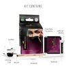 MinaiBrow Dark Brown Tint Kit | Natural Spot Coloring Brow Powder, Water & Smudge Proof Instant Brow Dye, 100% Gray Coverage, 30 Applications, Ammonia &, Vegan, Cruelty Free, Plant-Based
