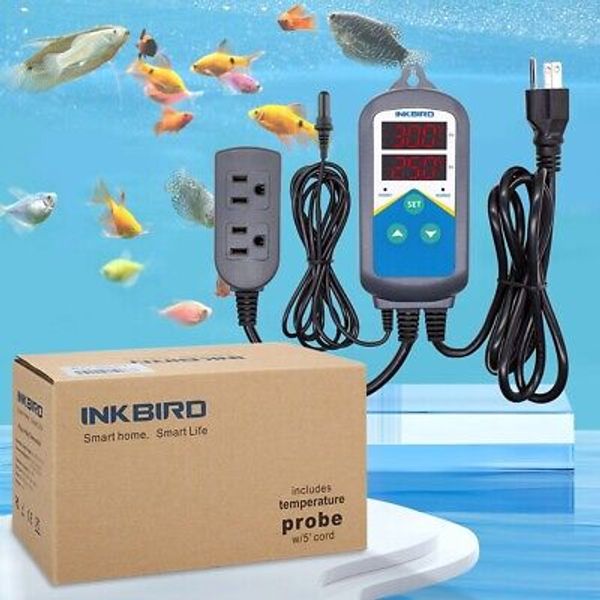 Digital Temperature Controller Aquarium Heating Tank Freshwater Saltwater Discus