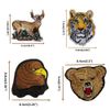 Ximkee Animal Collection Lion Tiger Leopard Wolf Deer Multi Sew on Iron on Patch