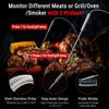 ThermoPro 500ft Long Range Bluetooth Meat Thermometer Wireless Grill Dual Probe