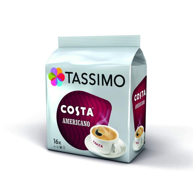 Costa Tassimo Cappuccino Coffee Pods, 40 Servings