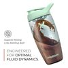 Premium Protein Shaker Bottle 23.7 Ounces Graphite Gray Ecozen Design