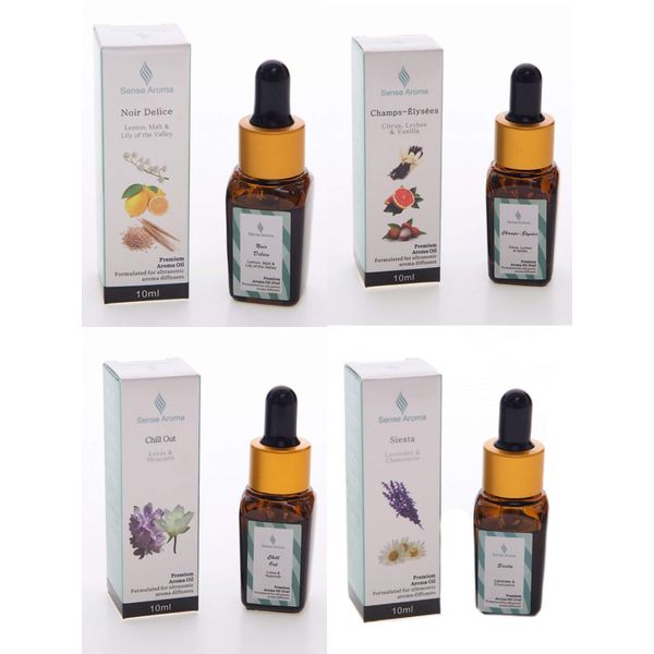 Premium Aroma Oils x 4 Gift Box