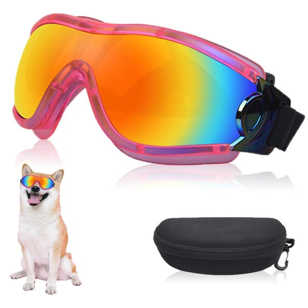 Pet Sunglasses Dog Goggles Dog Goggles With Case Set Pet Care Eye Protection