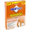 WellPatch Warming Pain Relief Heat Patch, 4 large patches, 5"x4" (13x10 cm) each