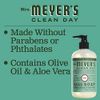 Mrs. Meyer's Hand Soap, Made with Essential Oils, Biodegradable Formula, Basil, 12.5 fl. oz