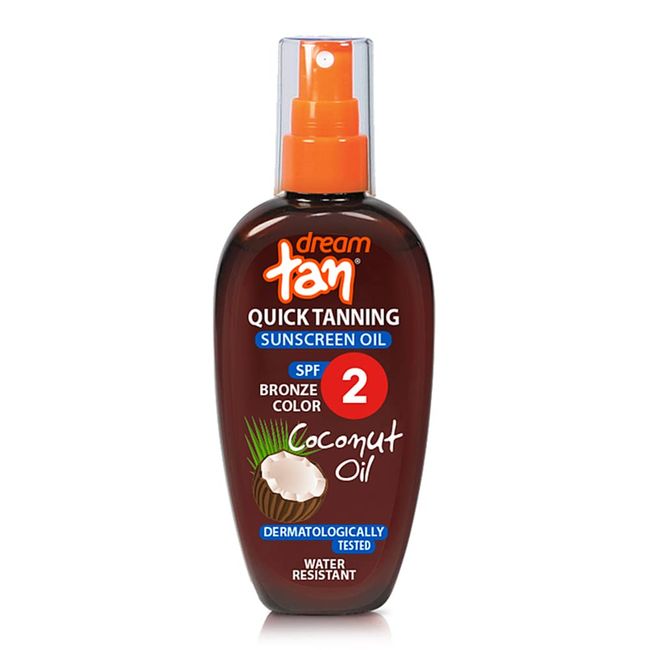 Pharmaid Dream Tan Sunscreen Coconut Oil Quick Tanning SPF 2 100ml