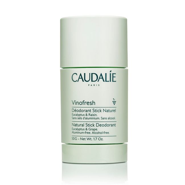 Caudalie Vinofresh Natural Deodorant Stick, Aluminum Free and Alcohol Free, with Eucalyptus & Grape