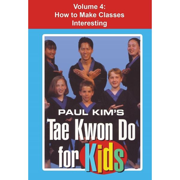 Tae Kwon Do for Kids #4 Primer for Students & Instructors DVD Paul Kim