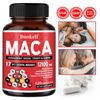 Organic Maca Root Capsules, Supports Energy, Mood,And Performance 120 Capsules