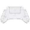 eXtremeRate Custom Back Cover Shell for Xbox Series X & S Controller, Clear Replacement Battery Cover & Bottom Shell