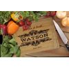 Personalized Cutting Board, Wedding Gift, Laser engraved cutting board