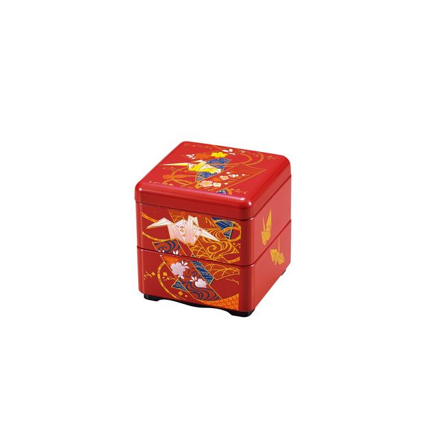 Tatsumiya 572643 Large Box Mini Delicacy Square (6.3 fl oz (160 ml) Origin Crane "Hospitenashiya"